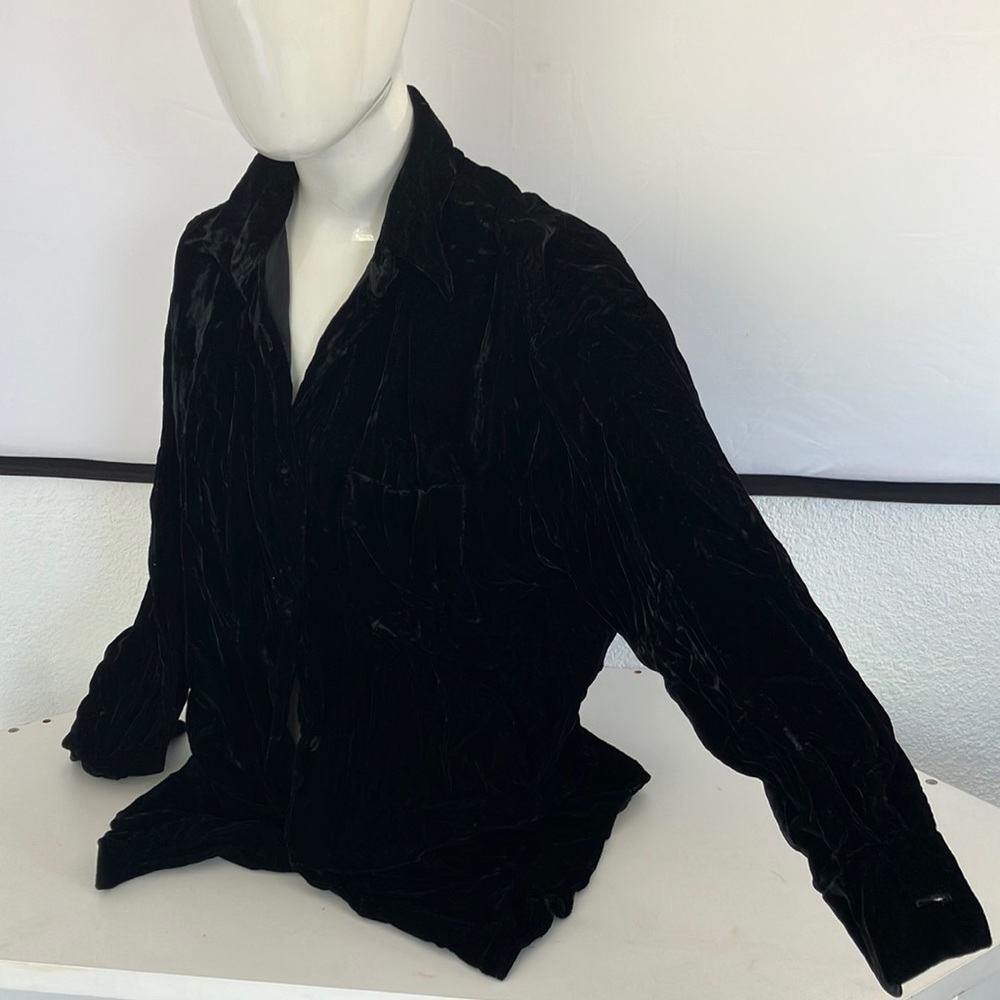Velvet Black Long Sleeve